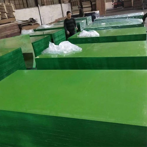 Plastic Green Film Faced Plywood
