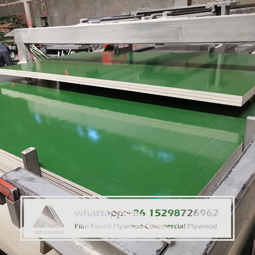 Plastic Green Film Faced Plywood